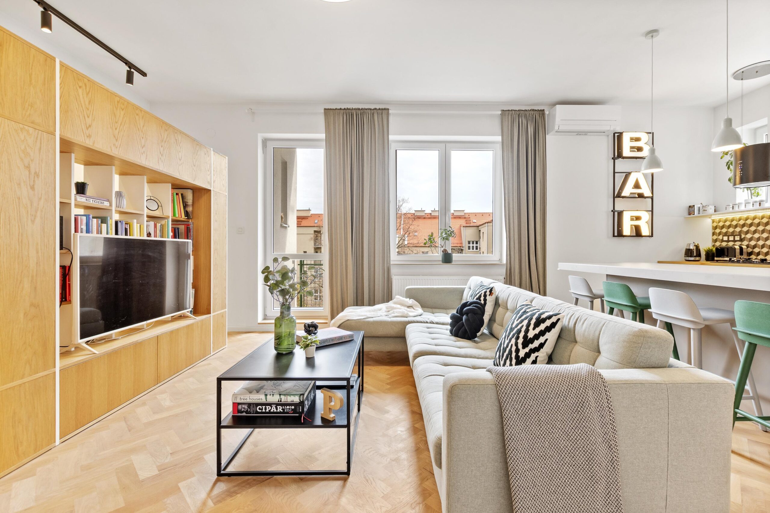 Architektom navrhnutý priestranný 3-izbák v Starom Meste