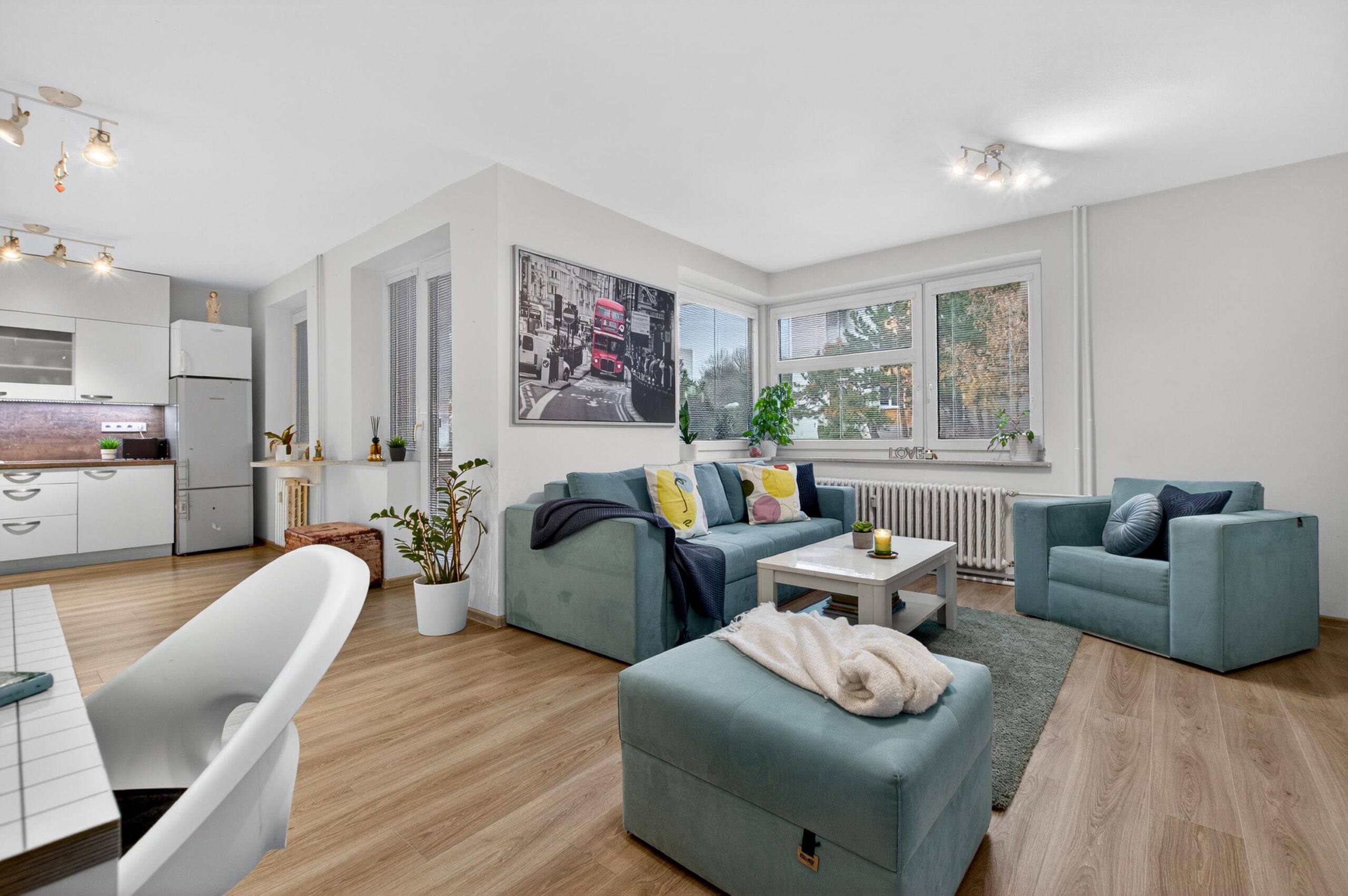 Priestranný 3-izbový byt v pokojnej lokalite Starého Mesta